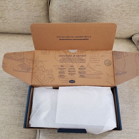 Dr. Scholl's Staycay OG Faux Fur Slide Slipper size 7 in Black- NEW - Picture 7 of 13